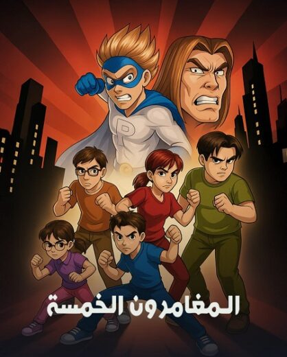 كرتون المغامرون الخمسة الجزء الاول مدبلج كامل
